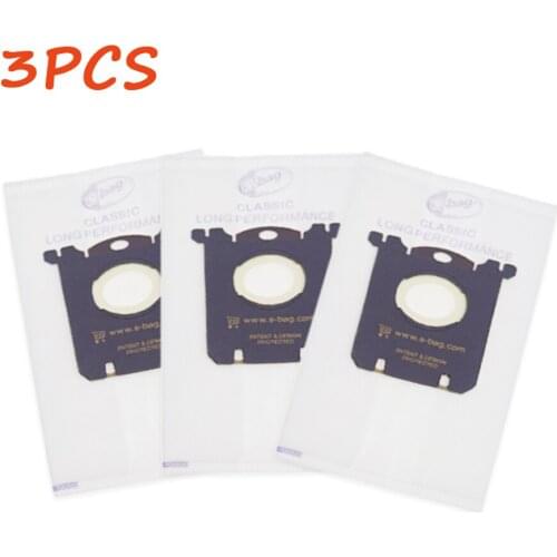 3Pcs Dust Bag Vacuum Cleaner bag for Philips Electrolux FC8390 FC8392 FC9088 HR8354 HR8360 HR8378 HR8426 HR8514 HR8426