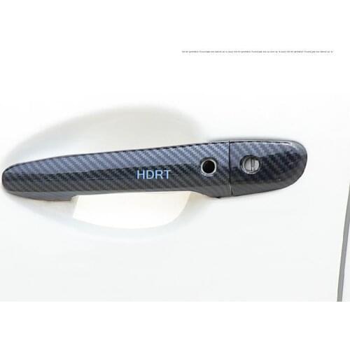 8pcs Door Handle Cover For Mazda CX-8 Reconstruction of outer door handle Colors Carbon Fiber Car Accessories 2018 2019
