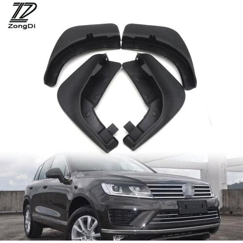 ZD Car Front Rear Mudguards For VW Touareg 2 Mk2 2011 2012 2013 2014 2015 2016 2017 Accessories Mudflap Car-styling 1Set Fenders