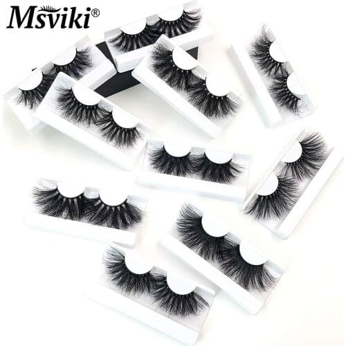 Dramatic 30MM Mink Lashes Fluffy Lash False Eyelashes Box Package Case Bulk Items Wholesale Lots Custom Logo Makeup Tools Beauty
