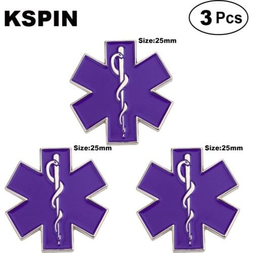 Purple Nursing Amusing Lapel Pin Brooches Pins Flag badge Brooch Badges