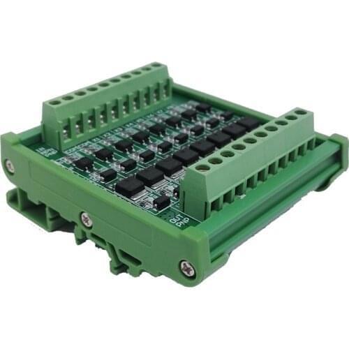 NPN 12-24V 8 10 12 20-way Current Amplification Control Board PLC Optocoupler Isolation IO Relay Module Solenoid Valve Control