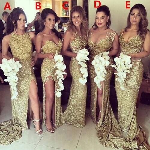 Bridesmaid Wedding Party Guest Dresses 2020 Womans Evening Formal Night Long Dress Gown