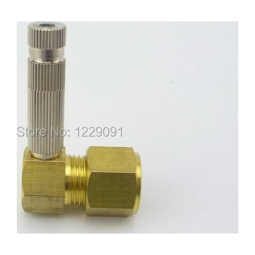 Atomizing nozzle 10 Pcs Low pressure Garden Sprinklers 0.2mm Fog Mist Nozzle mist water sprayer garden spray