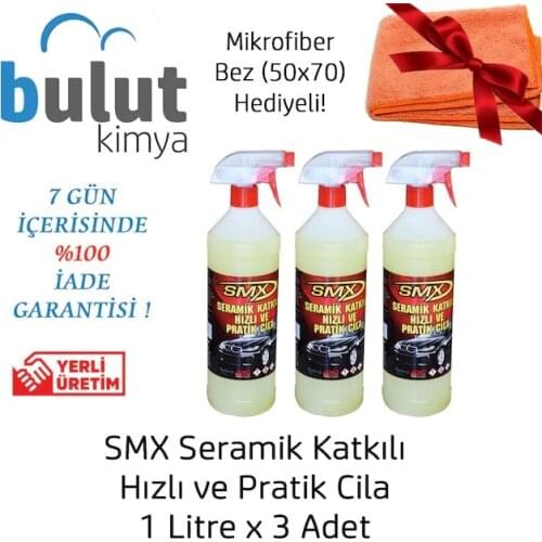 Smx Ceramic Additive Fast and Practical Polish 3 Liter-M.Fiber Gift 444933917