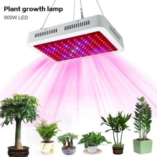 600W LED Grow Up Light Full Spectrum Growing Lamps Indoor Veg Flower Plant Grow Panel Lamp AC85-265V