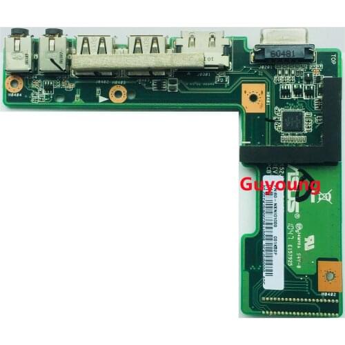 Laptop VGA For ASUS K52 K52J K52JR K52JC K52DR X52F K52F K52DY K52DE K52N USB Board 60-NXNI01000 Connector Tested
