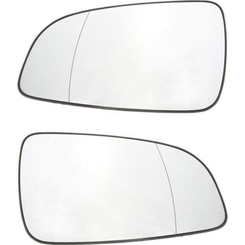 1 PCS Right Driver Side Or Left Passager Side Wing Mirror Glass Heated Right Driver Car For VAUXHALL AS TRA H Mk5 2004-2008