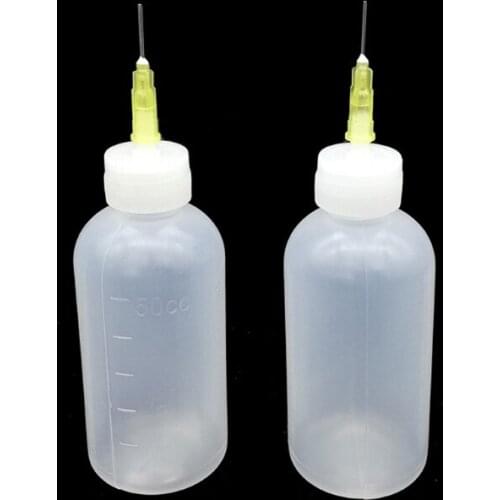 10Pcs DIY Epoxy Resin Mold Small Gaps Coloring Bottles With Syringe Needle Handling Resin Colorant Details Craft Tools