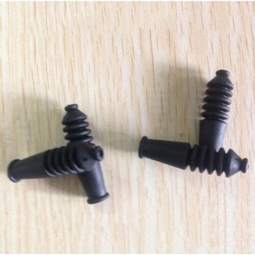 10 pcs/pack Mtb V Brake Line Protection Cover V Brake Line Rubber Hose V Brake Dust Cover Rubber Sleeve