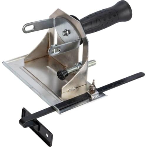 45° / 90° / 180° Adjustable Cutting Depth Positioning Bracket Slotting Base Stand for Universal 100MM Angle Grinder