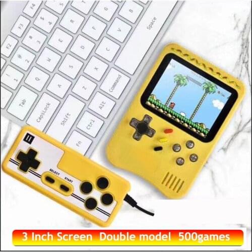 500 IN 1 Retro Video Game Console Handheld Game Portable Pocket Game Console Mini Handheld Player for Kids Player retroid pocket