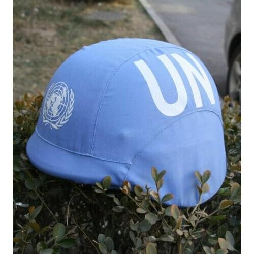 Free Shipping MILITARY TACTICS US UNITED NATIONS PEACEKEEPING FORCE M88 HELMET COVER