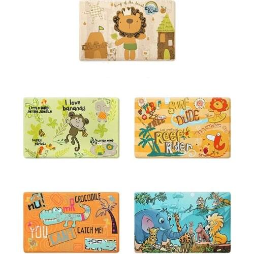 Bathroom Rug Cartoon flannel Entrance Carpet Area Rugs Kitchen Rug Bedroom Floor Mats Doormat Bath Carpet