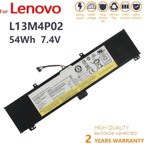 Genuine Lenovo Y50 Series Y50-70 Y70-70 Y70 121500250 Tablet L13N4P01 Original L13M4P02 7400mAh Laptop battery