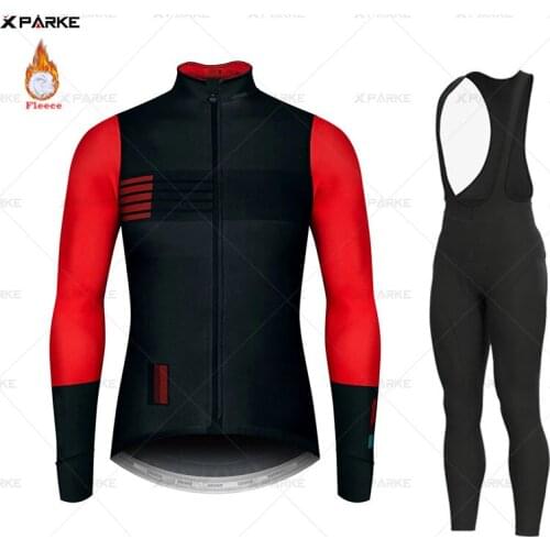 New 2020 Cycling Jersey Set Pro Team Long Sleeve Clothes Men Winter Cycling Clothing Thermal Fleece Ropa Ciclismo Hombre Warm