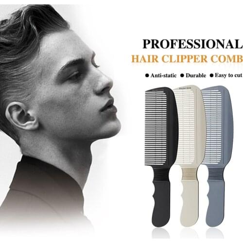 Cutting Hair Comb Retro Head Comb Anti-static Barber Shop Shape Comb Wide Combs Salon Hairdressing Corner Comb Styling Hair Comb