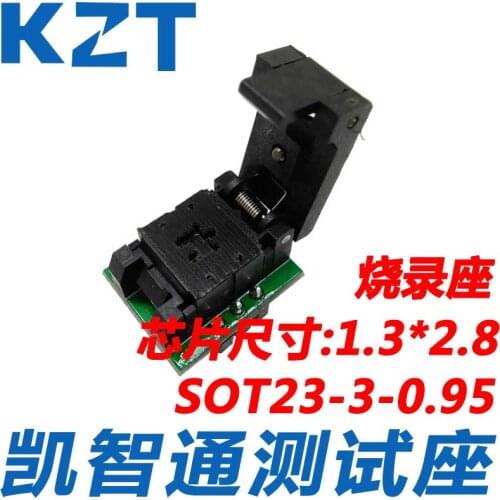 Socket Sot23-3-0.95 Capstan Probe Burning Base Sot23-3-0.95 Programming Base