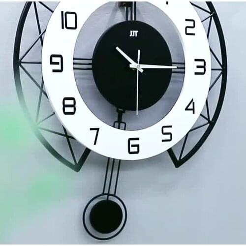 Nordic clock wall clock living room home fashion personality creativity atmosphere clock simple now represents art quartz clock