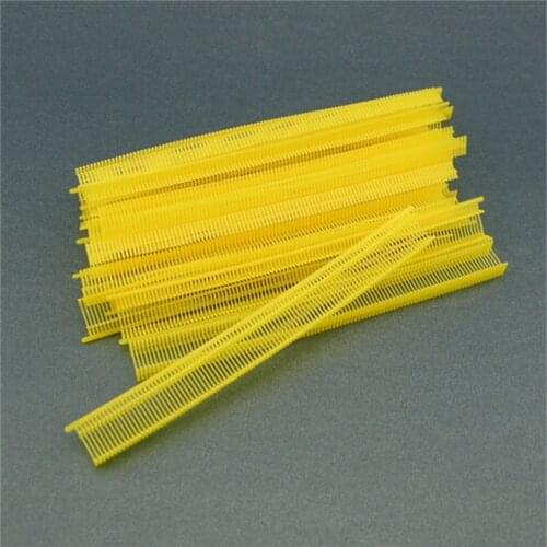 "Thin" yellow Tag gun needle Pins PP Garment Clothes sock hat doll Price Label tag fastener sign label holder tag pin