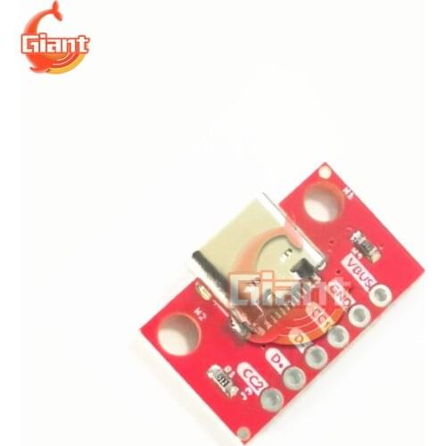 TYPE-C Female Test Board USB3.1 16P to 2.54 High Current Power Adapter Board Module