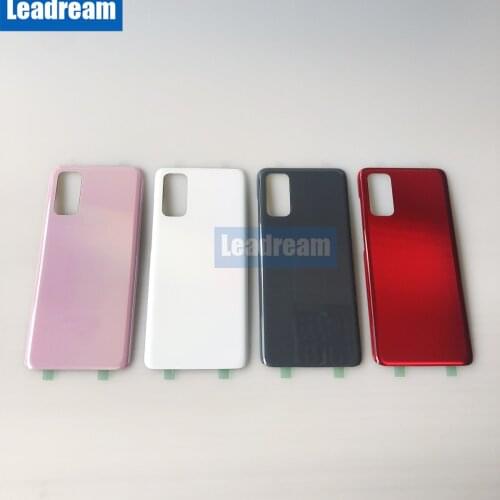 100PCS OEM for Samsung Galaxy S20 Ultra S20 Plus Back Glass Rear Cover Battery Door With Adhesive