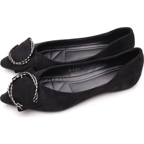 2020 spring Womens Classic Pointy Toe Ballet Flats Slip On slipper Dress Flat Shoes