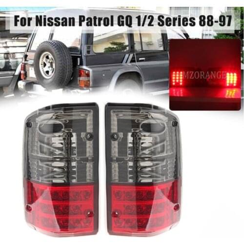 Tail Light For Nissan Patrol GQ 1988 1988-1997 Series 1 2 26555-05J00 Red Smoked Rear Left/Right Rear Bumper Brake Stop Lamp