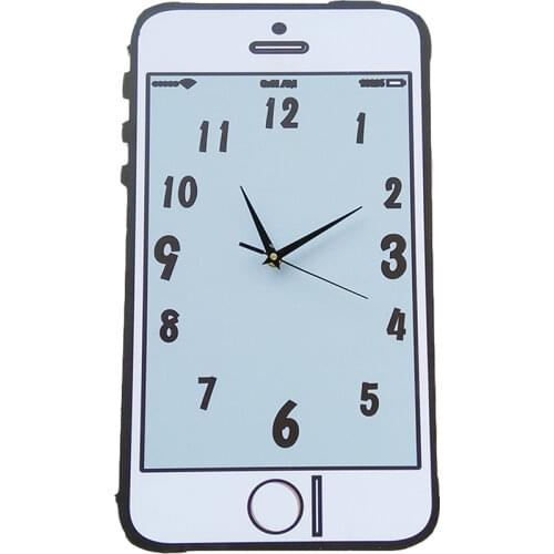 Creative Phone Shop Wall Clock Modern Design Large Wood Silent Cartoon Watch Pow Patrol Living Room Orologio Muro Decor SC251