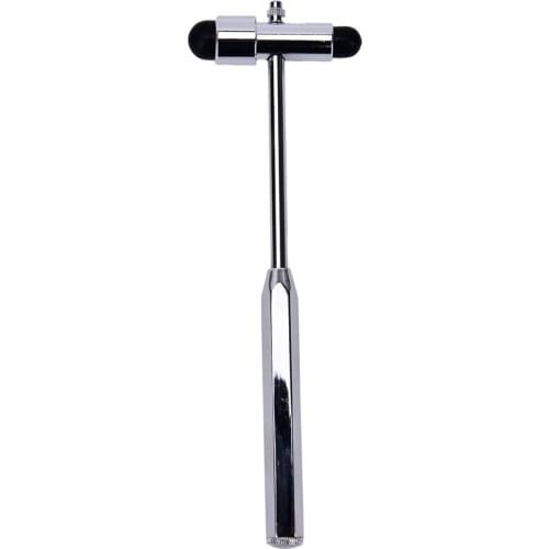 HOT 1PC Multifunction Neurological Reflex Hammer Percussor With Brush Pin Promotional Diagnostic Hammer Leg Back Massage
