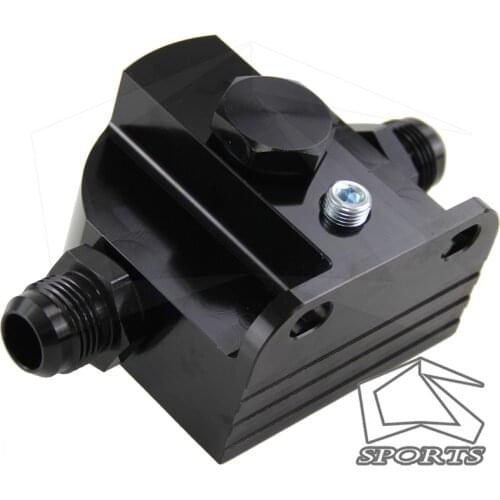 Performance Oil Filter Relocation Kit Fit For G M LS LSX LS1 LS3 4.8 5.3 5.7 6.0 BK