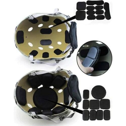 EVA Portable Helmet Pads Bike Motorcycle Padding Kit Tactical Helmet EVA Foam Insert Standard Adjustable Bicycle Accessories