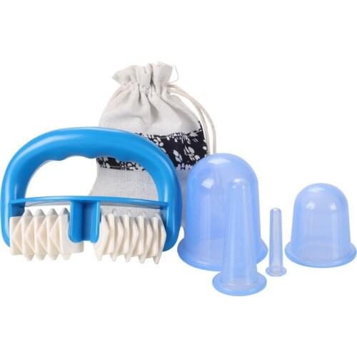 Slimming massager roller cupping suits The family health massage Silica gel vacuum cupping Free shipping