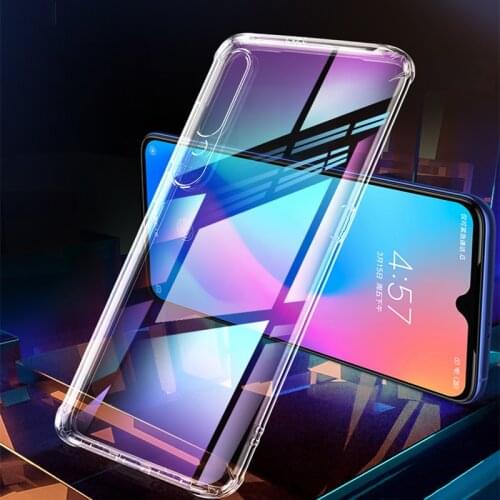 Soft Protective Case on For Redmi Note 10 9 8 7 Pro K20 K30 Transparent TPU Cover Shockproof Bumper Shell For Xiaomi Poco X3 NFC