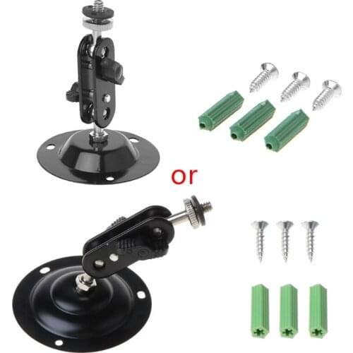 G5AA Wall Mount Bracket Monitor Holder Security Rotary CCTV Surveillance Camera Stand