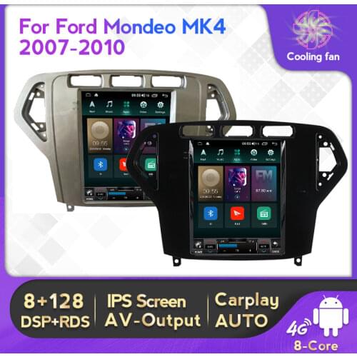 NaviFly 7862 Android 11 For Ford Mondeo 4 2006 - 2010 For Tesla Style Screen Car Radio Multimedia Video Player Navigation GPS