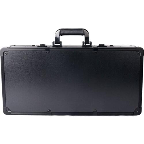 Barber Salon Stylist Shear Clippers Tool Box Portable Travel Carrying Display and Storage Organizer Attache Case