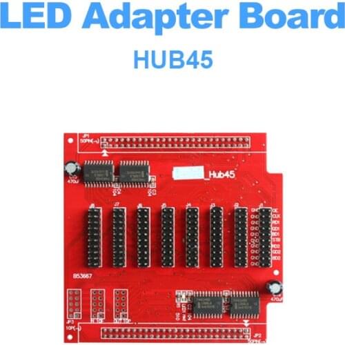 HUB45 adapter board in single for led display module adapter converter board module adapters plate