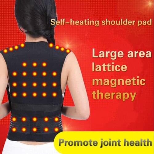 Self-heating Shoulder Guard Tourmaline Keeps Warm Fever Shoulders Waist Abdomen Back Cold Soreness Magnetic Therapy Health Care
