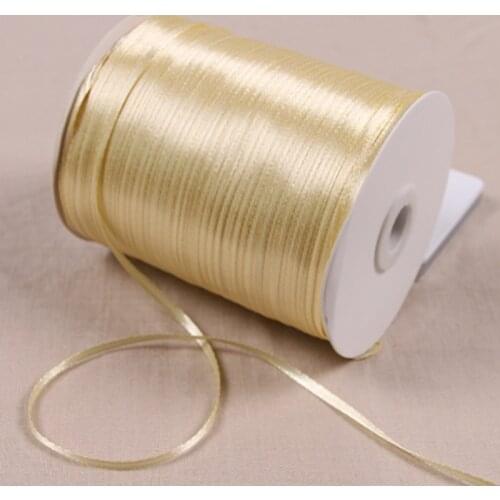 Silk Satin Ribbon 20Y Wedding Party Decoration Invitation Card Gift Wrapping Scrapbooking 87