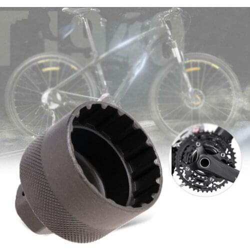 Bicycle Bottom Bracket Removing Socket Tool Repair Sleeve Wrench Spanner Shimano Repair Removal Cover Bicycle Parts Free Shippin