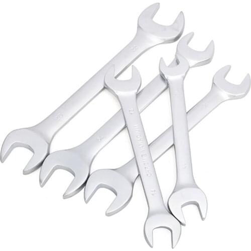 Ultra Thin Open End Wrench Metric Torque Spanner Double End Ratchet Socket Nut Wrench For Plumbing Tubing Repair Hand Tools