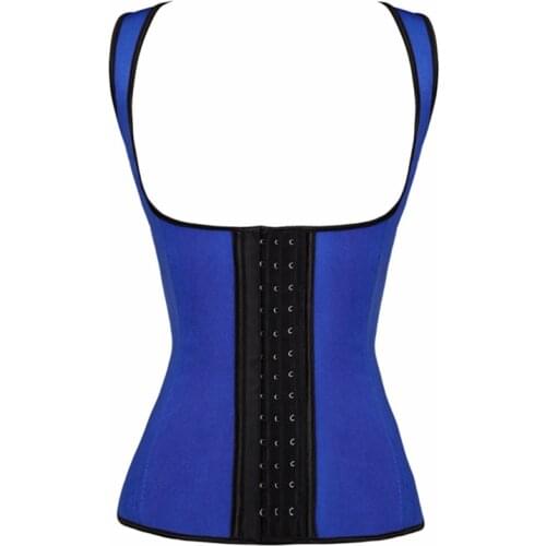 Waist Trainer Corset Slimming Shaper Vest 6XL Plus Size Women Body Shaper Slimming Belt Modeling Strap 100% Latex Waist Cincher