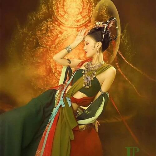 Bohemian Vintage Gold Silver-color Alloy plated Charm Chunky Necklaces Carved Flower Tassel Coins Statement Necklace for Women