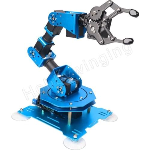 XArm 6DOF Full Metal Bus Robotic Arm Manipulator with Parameter Feedback for Arduino