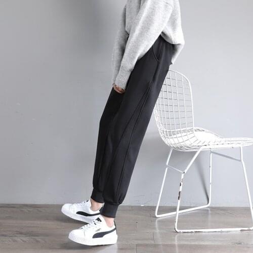 Winter Women Gym Sweatpants Workout Fleece Trousers Solid Thick Warm Winter Female Sport Pants Running Pantalones Mujer
