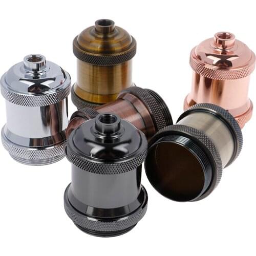 1pcs NEW Retro Edison Lamp Socket E27 Decorative Vintage Pendant Lamp Holder