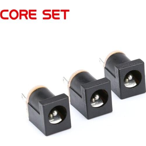 10PCS/Lot DC-012 Power Socket DC012 DC Socket 5.5-2.1MM 180 Degree Hot Sales High Quality
