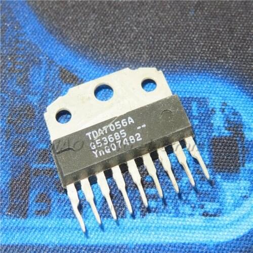 100PCS/LOT TDA7056A audio amplifier Manifold ZIP