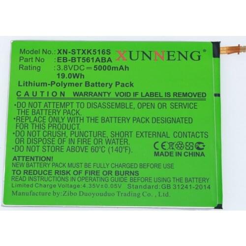 Battery for Samsung SM-T560 SM-T561 Galaxy Tab E Nook Edition 9.6 SM-T565 PN: EB-BT561ABA EB-BT561ABE